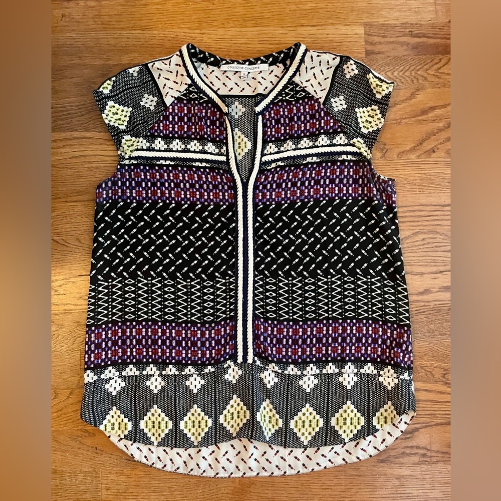 Collective Concepts boho blouse